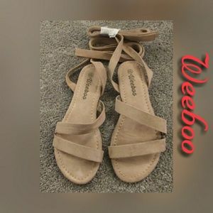 Weeboo Lace-Up Sandals